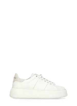 White Classic Court Sneakers