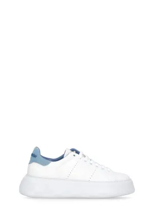 White Classic Court Sneakers