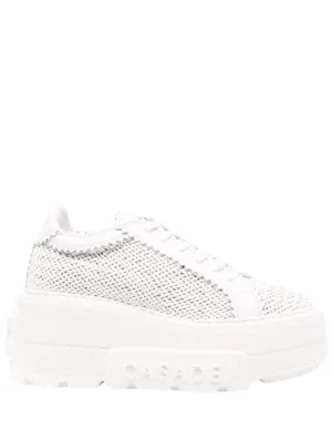 White Platform Sneakers