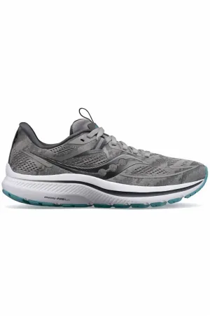 Women Omni 21 Running Shoes - Wide In Alloy/rainfall