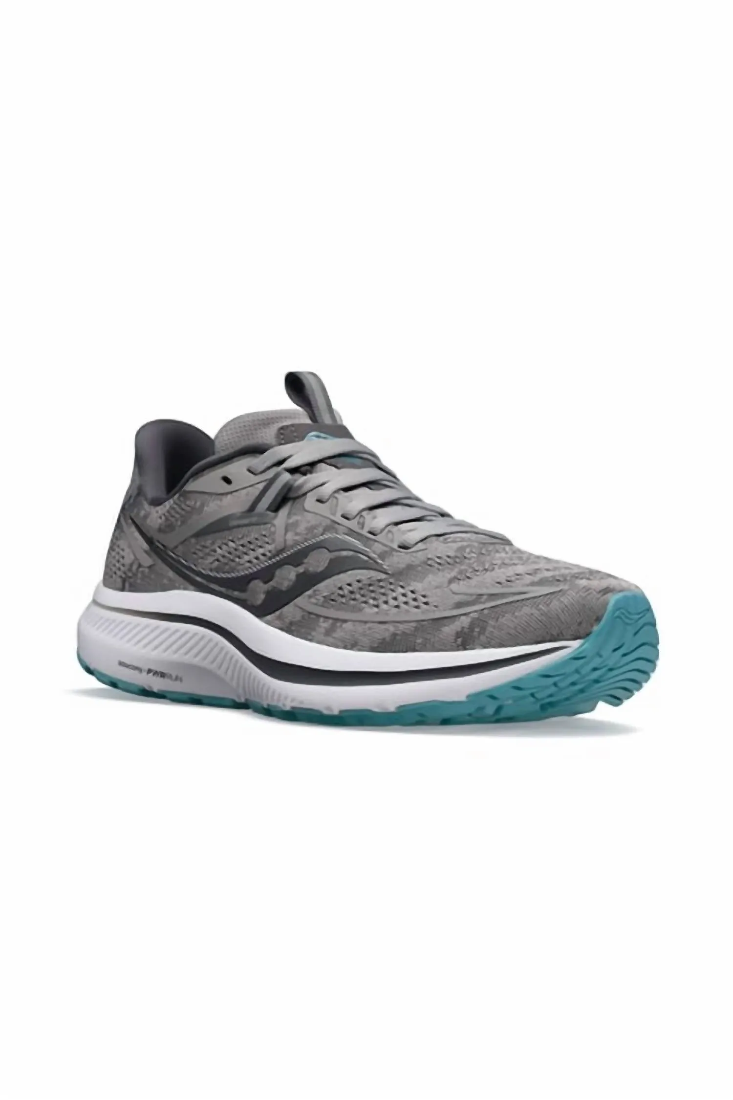 Women Omni 21 Running Shoes - Wide In Alloy/rainfall