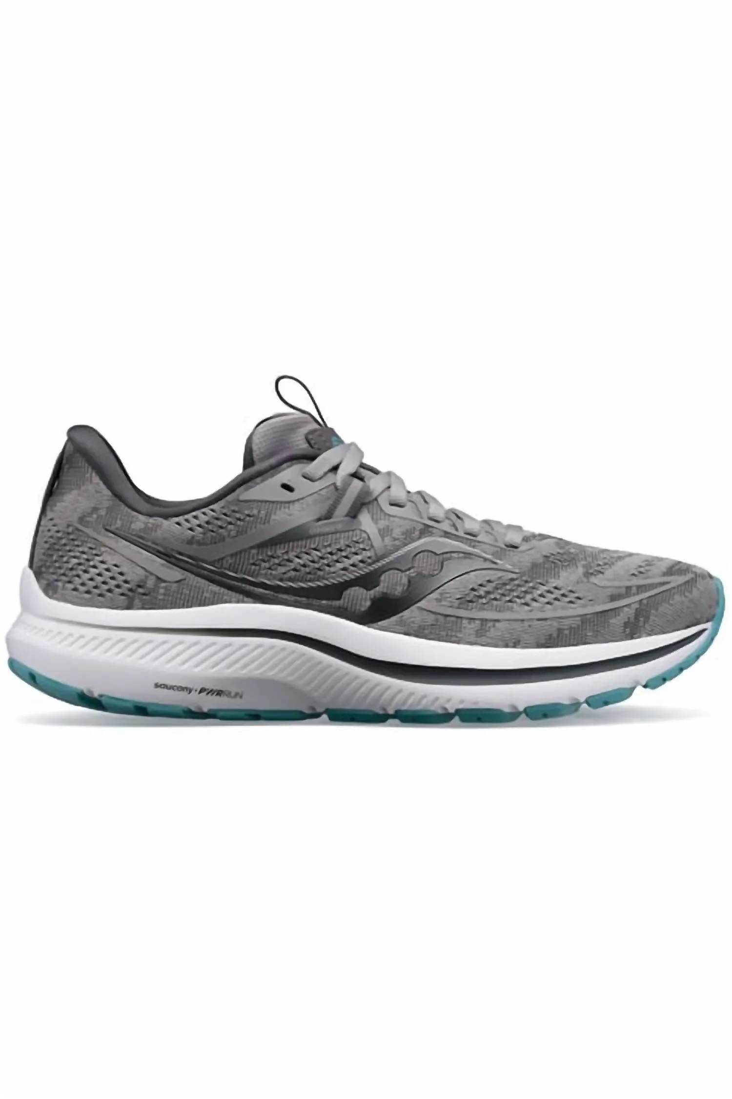 Women Omni 21 Running Shoes - Wide In Alloy/rainfall