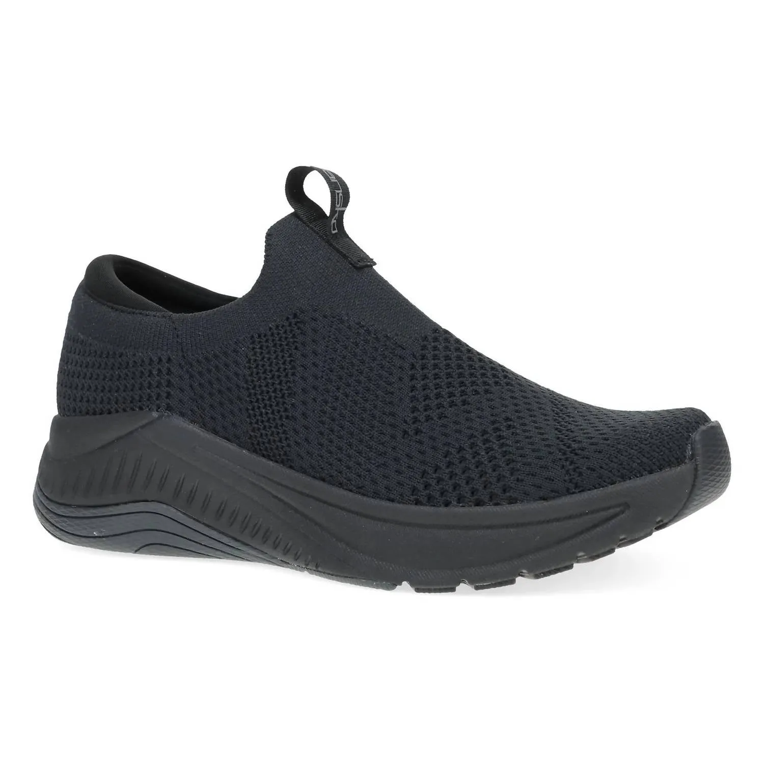 Women Pep Knit Sneaker In Black