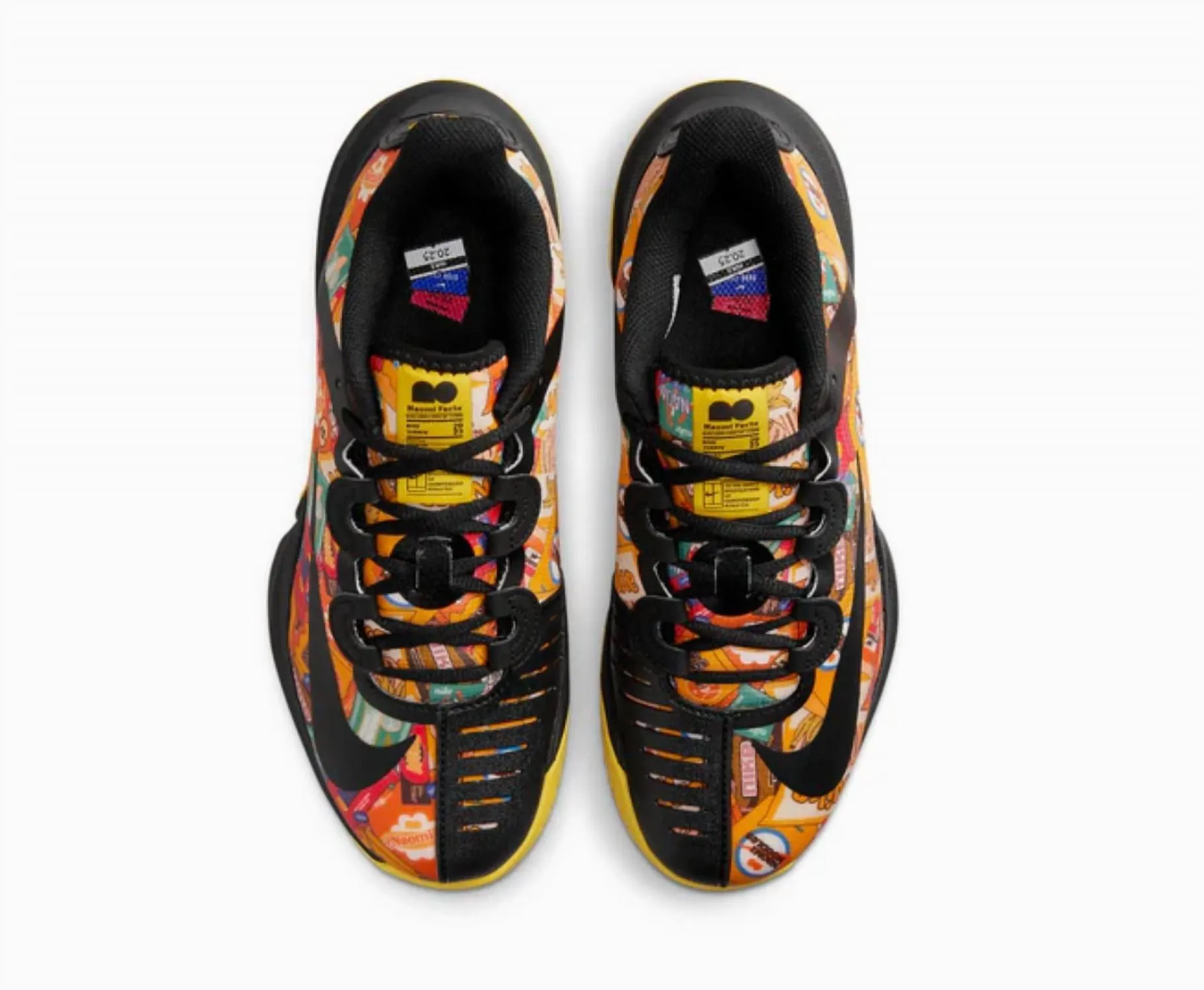 Women's Air Zoom Gp Turbo Premium Shoes In Black/sulfur/red