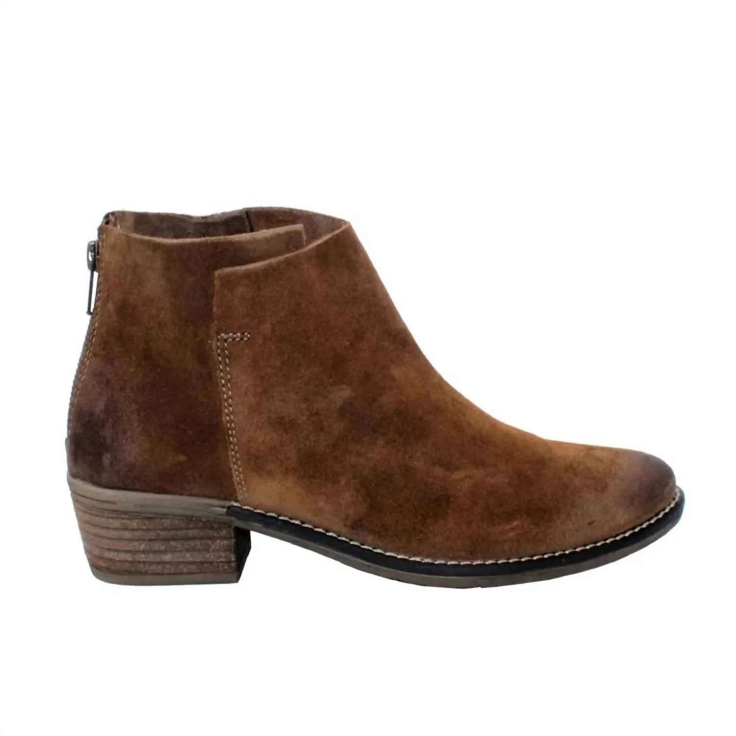 Women's Aldworth Suede Upper Bootie In Whiskey