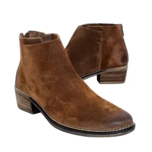 Women's Aldworth Suede Upper Bootie In Whiskey