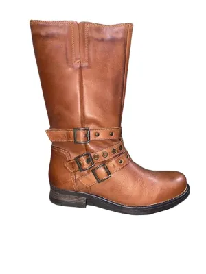 Women's Alisha Knee High Boots In Rich Brown