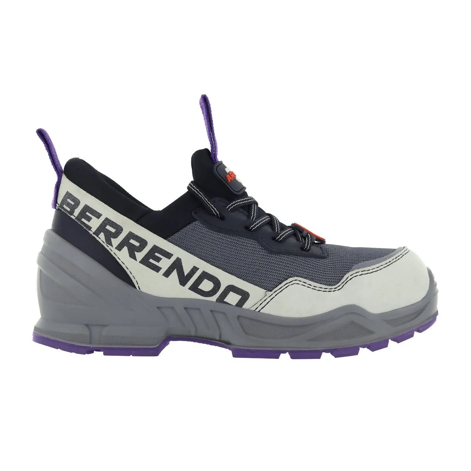 Women's Alloy Toe Safety Work Boots Sneakers In Grey