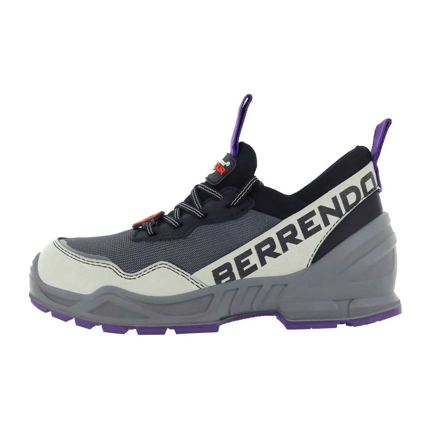 Women's Alloy Toe Safety Work Boots Sneakers In Grey
