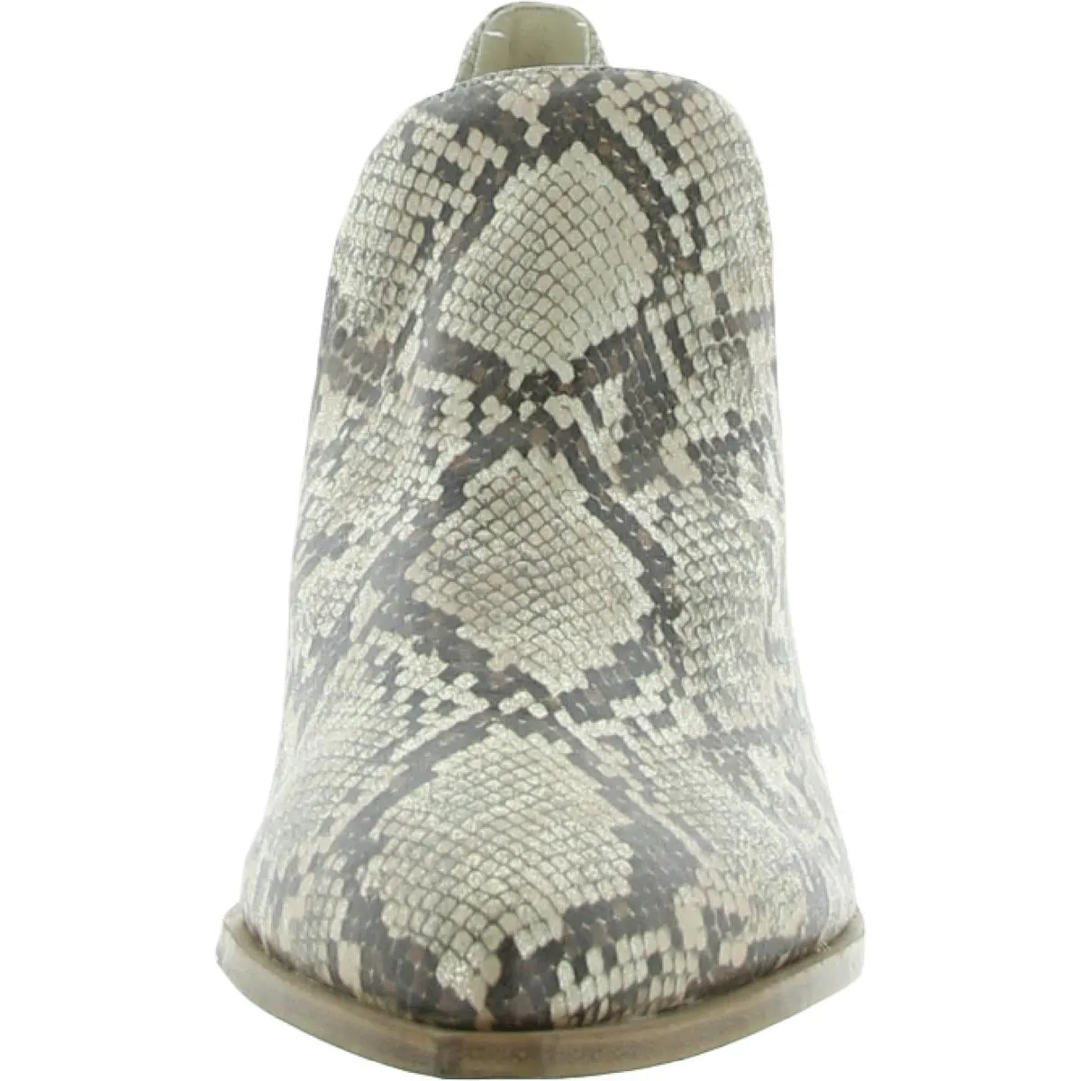 Womens Almond Toe Ankle Boots
