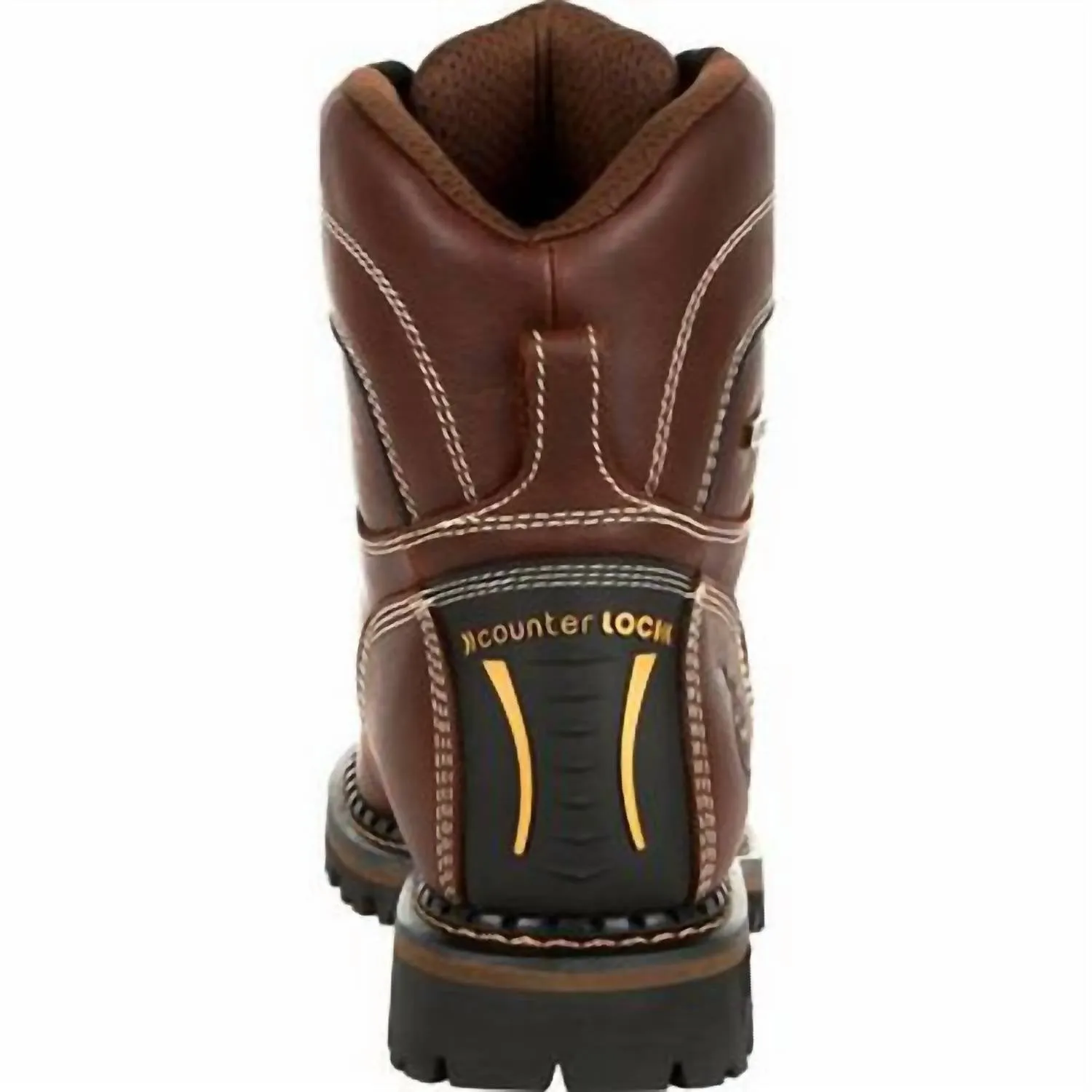 Women's Amp Lt Logger Women's Waterproof Low Heel Logger Boot - Wide Width In Brown