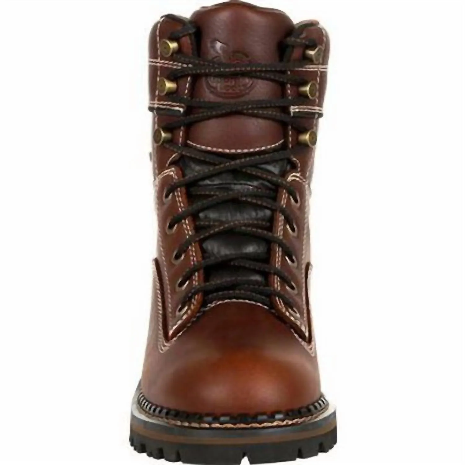 Women's Amp Lt Logger Women's Waterproof Low Heel Logger Boot - Wide Width In Brown