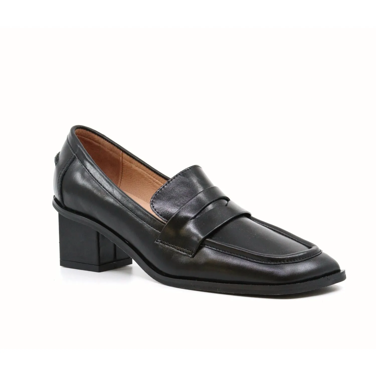 Women's Angle Princess Loafer In Black