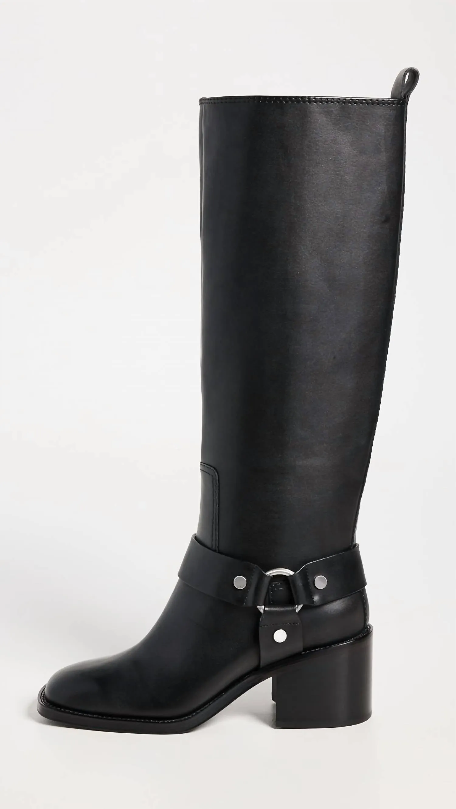 Women's Audrey Engineer Tall Boots In Black