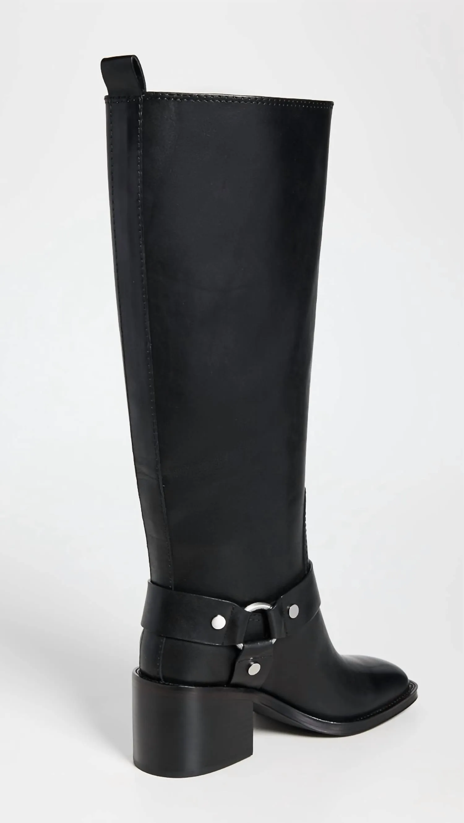 Women's Audrey Engineer Tall Boots In Black