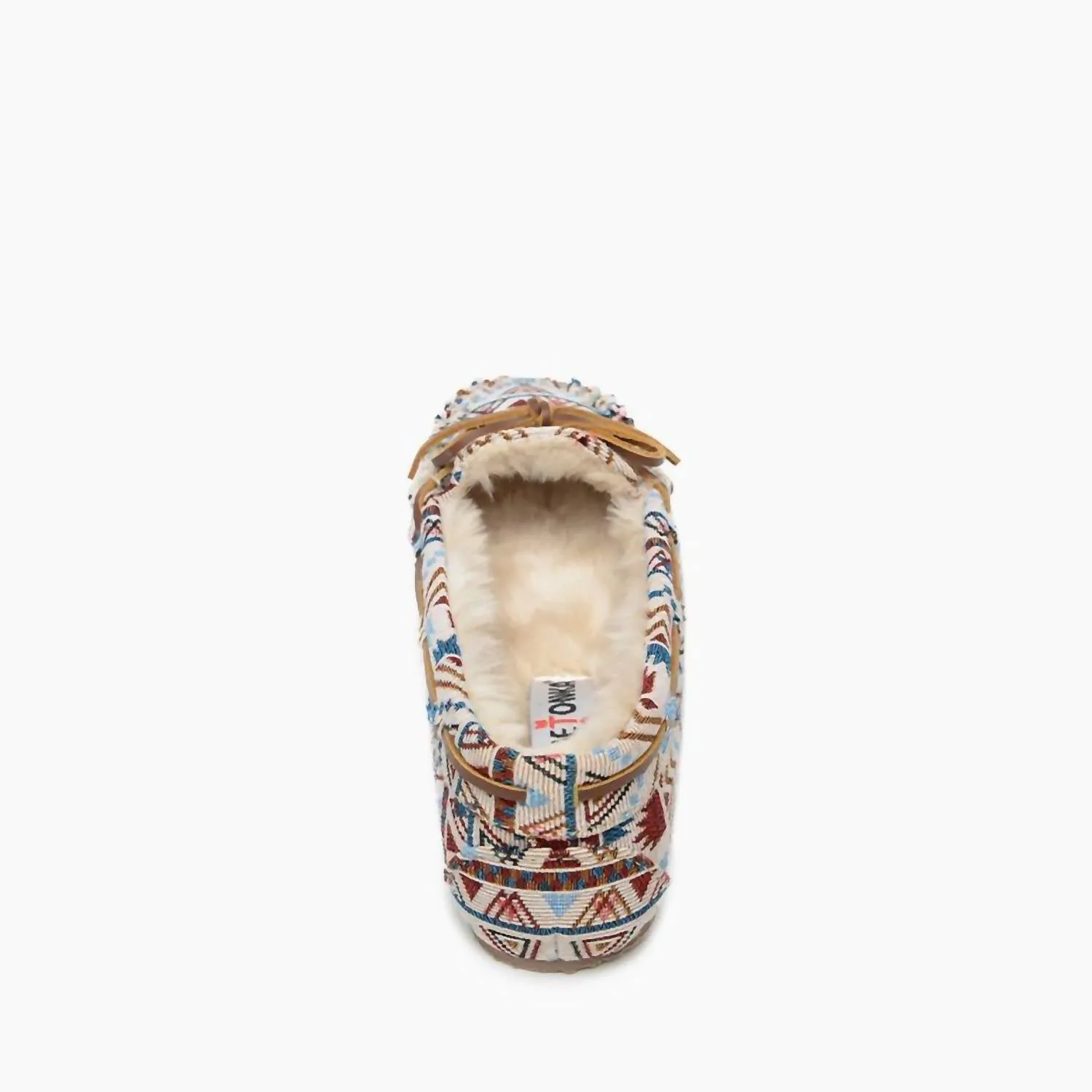 Women's Cally Low Moccasin In Cream Mosaic