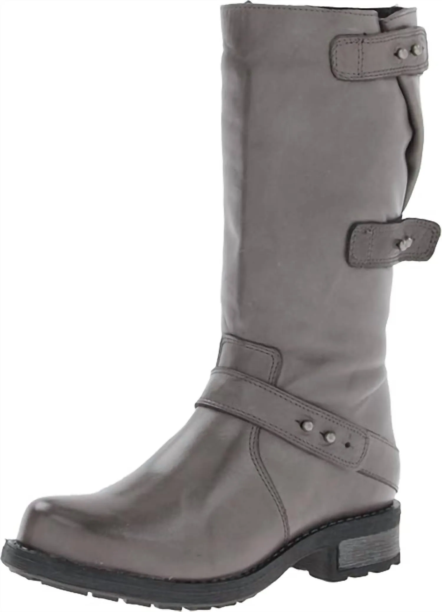 Women's Carlotta Motorcycle Boot In Grey