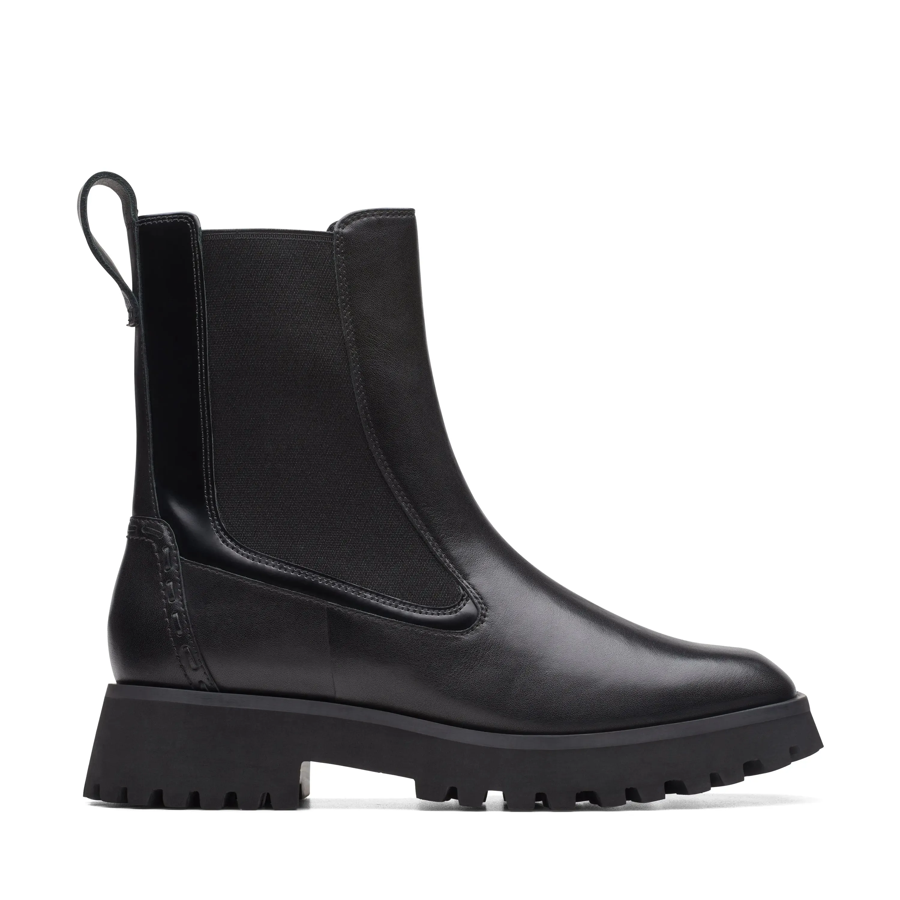 Women's Clarks Stayso Rise Chelsea Boot  Modern Edge Meets All-Day Comfort