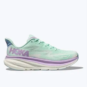 Womens Clifton 9 In Sunlit Ocean/ Lilac Mist