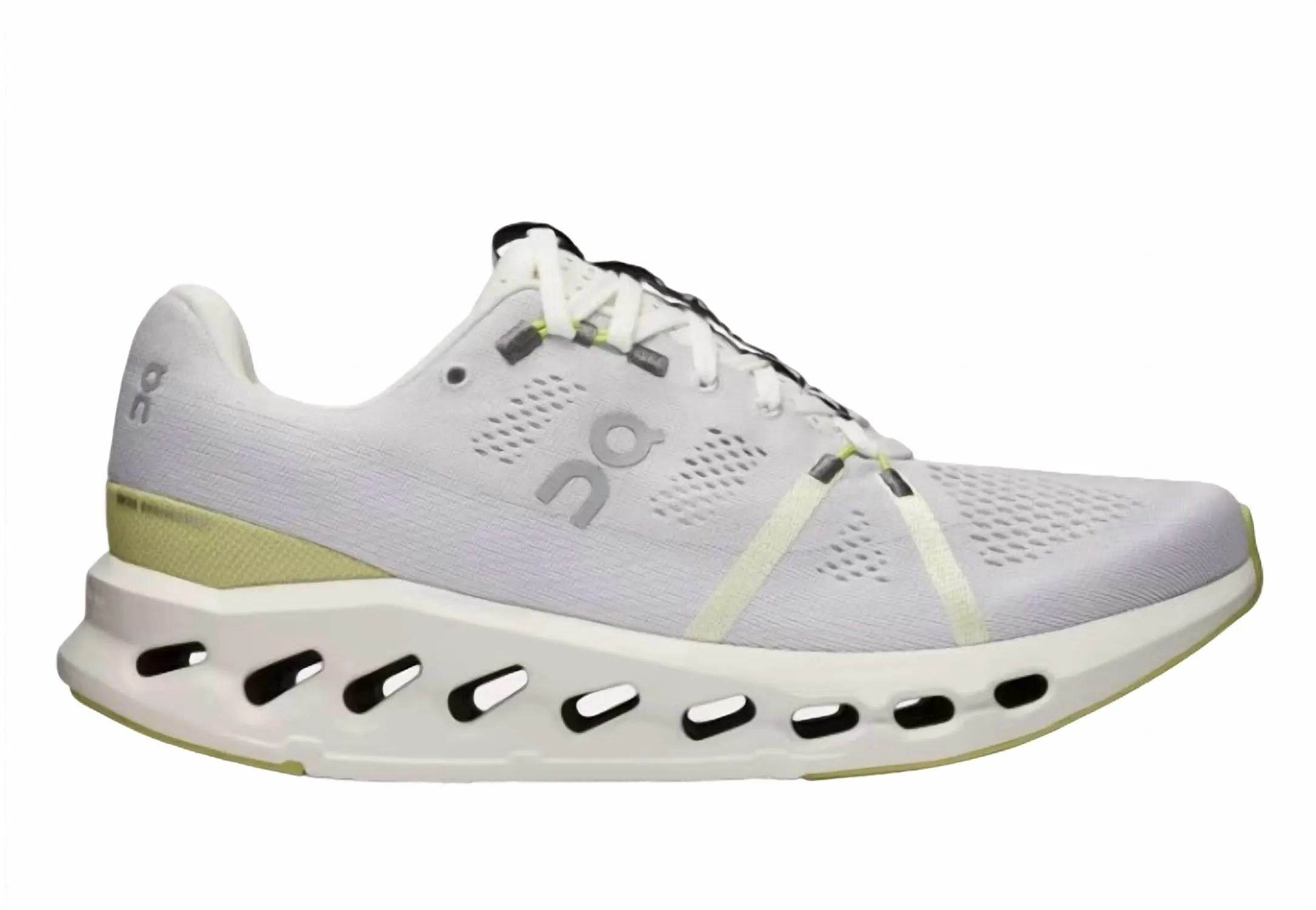 Women's Cloudsurfer Running Shoes ( B Width ) In White/sand