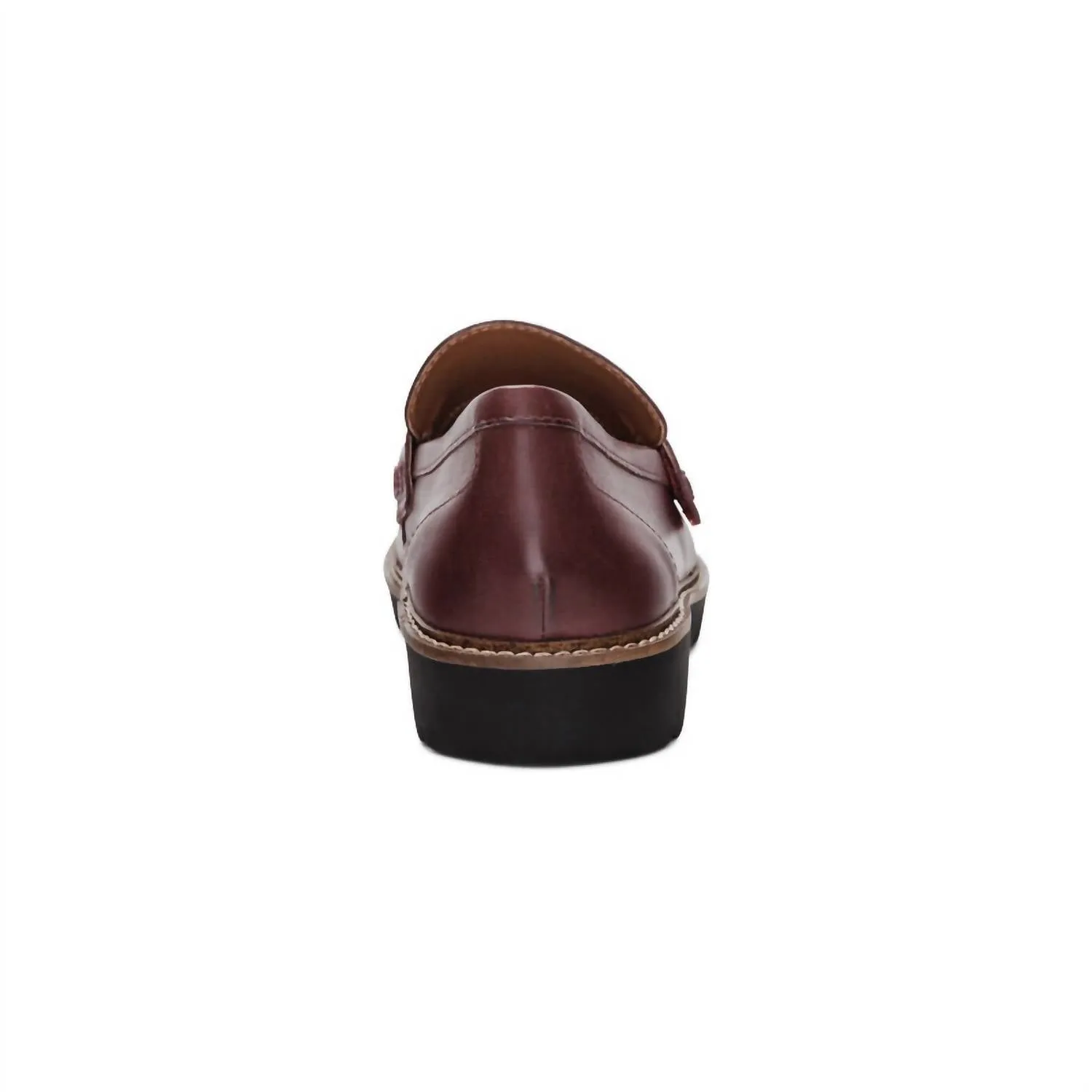 Women's Collette Arch Support Loafer In Burgundy