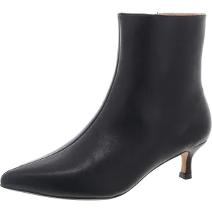 Womens Comfort Insole Faux Leather Ankle Boots