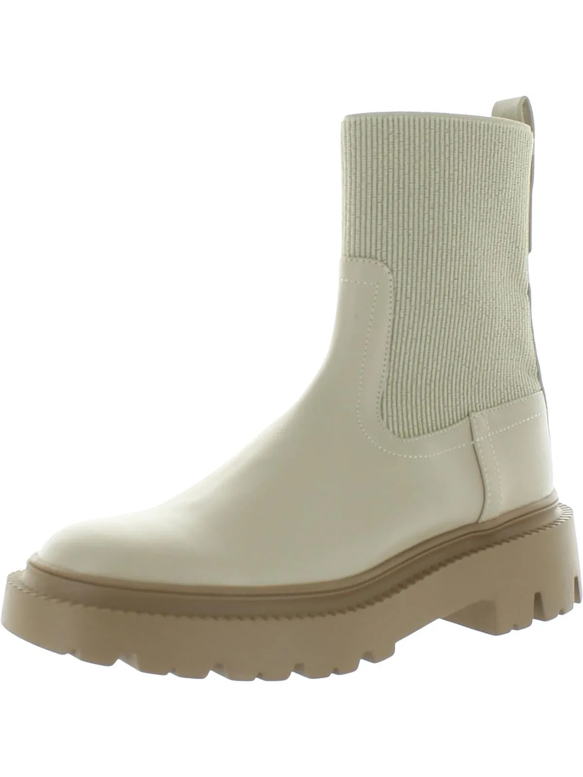 Womens Comfort Insole Manmade Ankle Boots