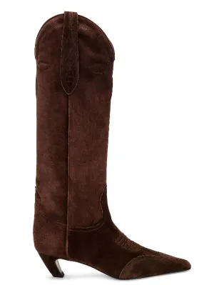 Women's Dallas Knee High Boot In Coffee