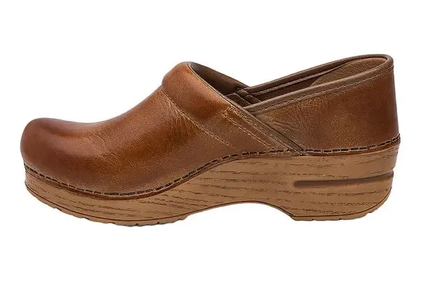Womens Dansko Professional Distressed Clog  Classic Comfort & All-Day Support