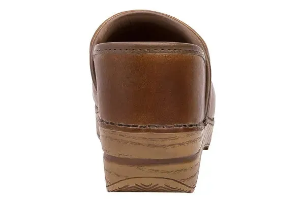 Womens Dansko Professional Distressed Clog  Classic Comfort & All-Day Support