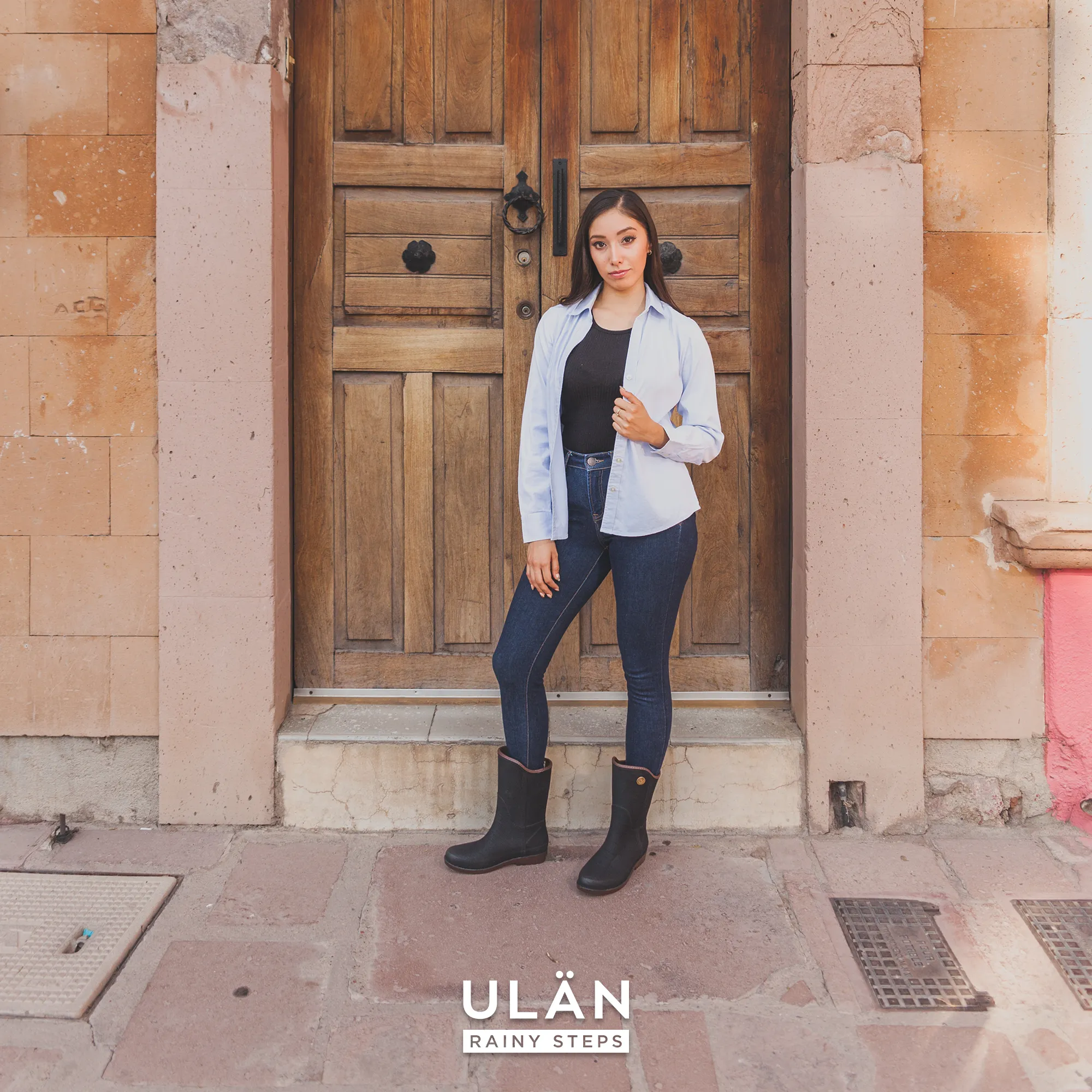 Women's Fabric Touch Rain Boots By Ulan