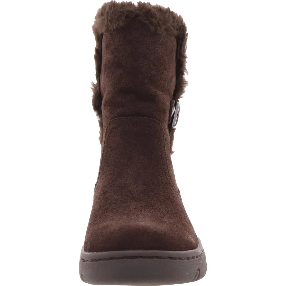 Womens Faux Fur Lined Faux Fur Shearling Boots