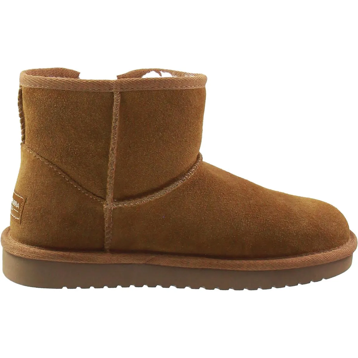 Womens Faux Fur Lined Polyester Booties