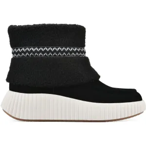 Womens Faux Fur Suede Booties