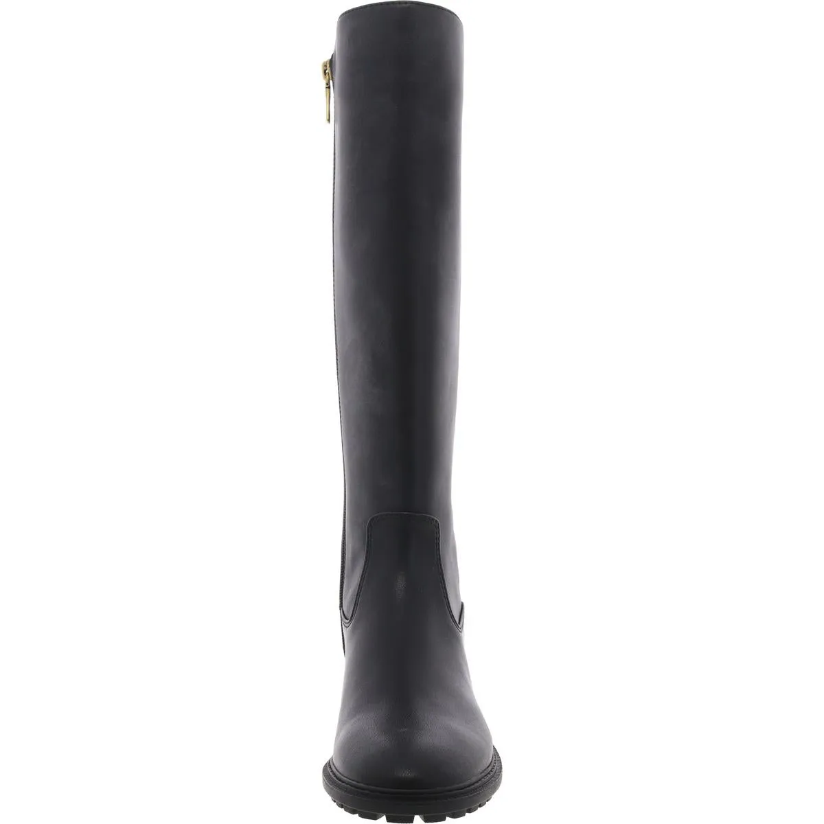 Womens Faux Leather Knee-High Boots