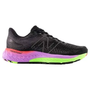 Women's Fresh Foam 880 V12 Shoe In Black/pixel Green/electric Purple