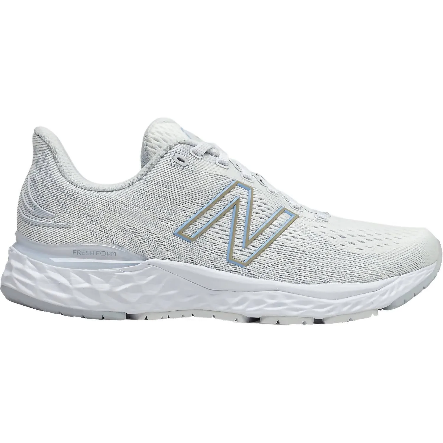Women's Fresh Foam 880V11 Shoe In Arctic Fox/uv Glo