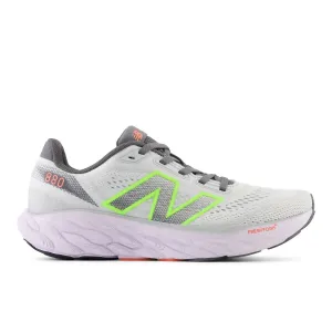 Women's Fresh Foam X 880V14 Running Shoes In Grey/light Grey/neon