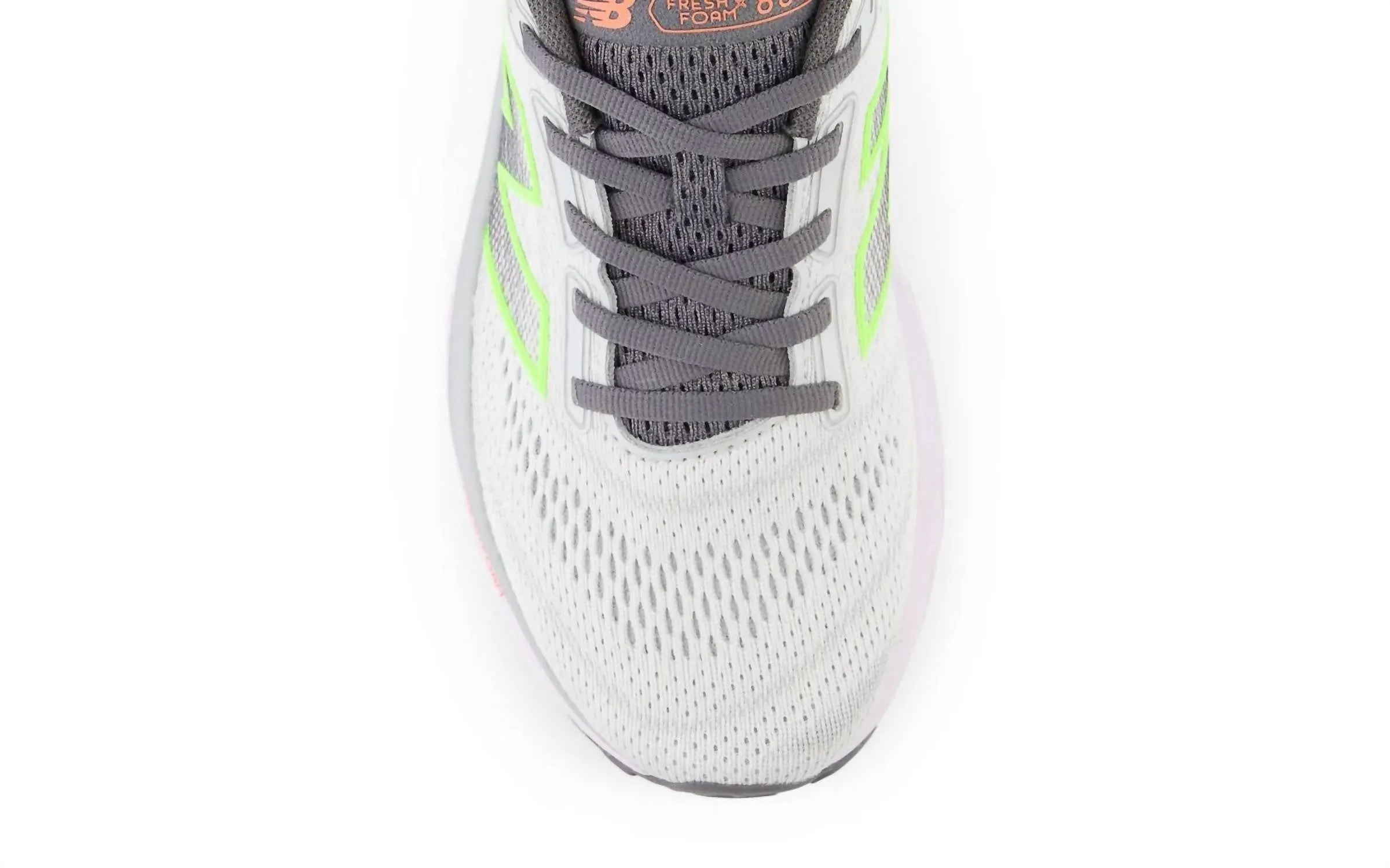 Women's Fresh Foam X 880V14 Running Shoes In Grey/light Grey/neon