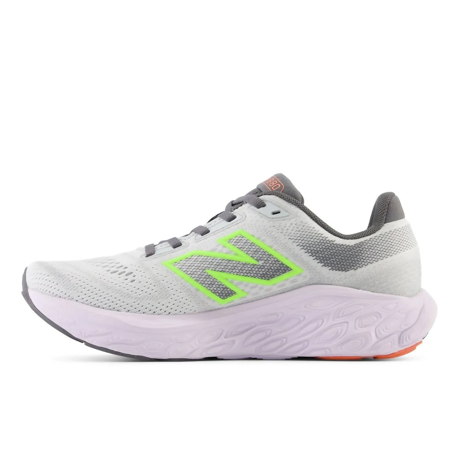 Women's Fresh Foam X 880V14 Running Shoes In Grey/light Grey/neon