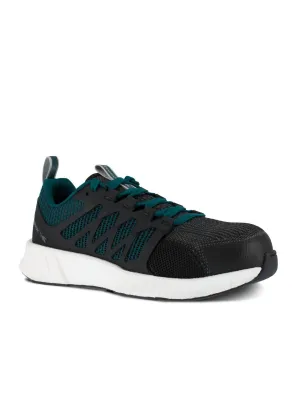 Women's Fusion Flexweave Athletic Work Shoe - Medium Width In Black