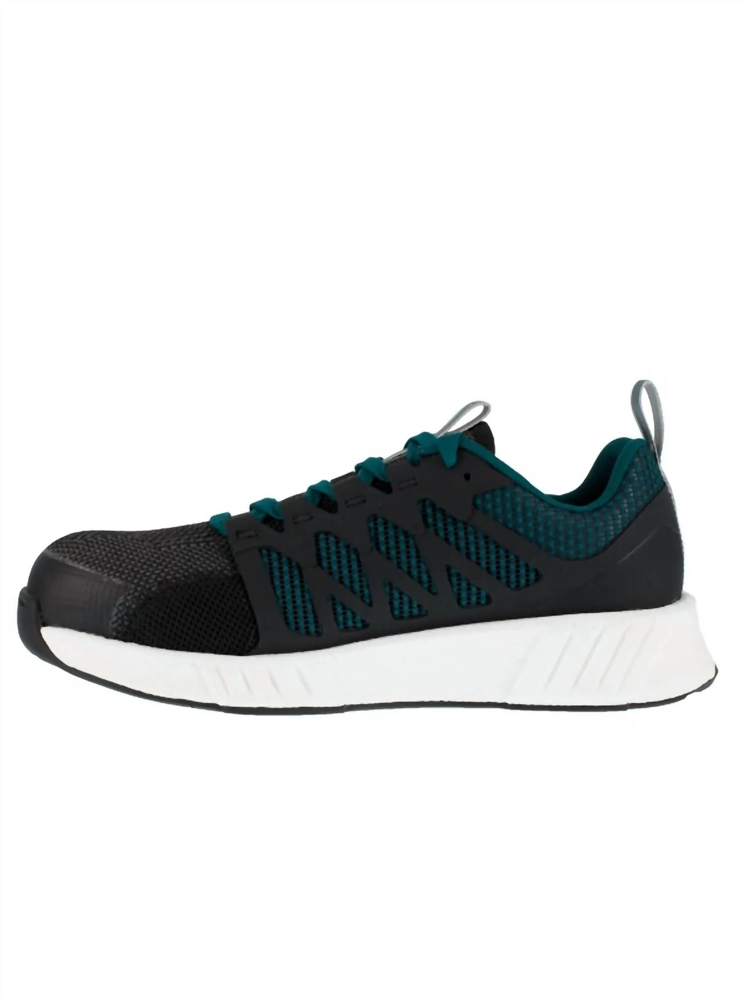 Women's Fusion Flexweave Athletic Work Shoe - Medium Width In Black