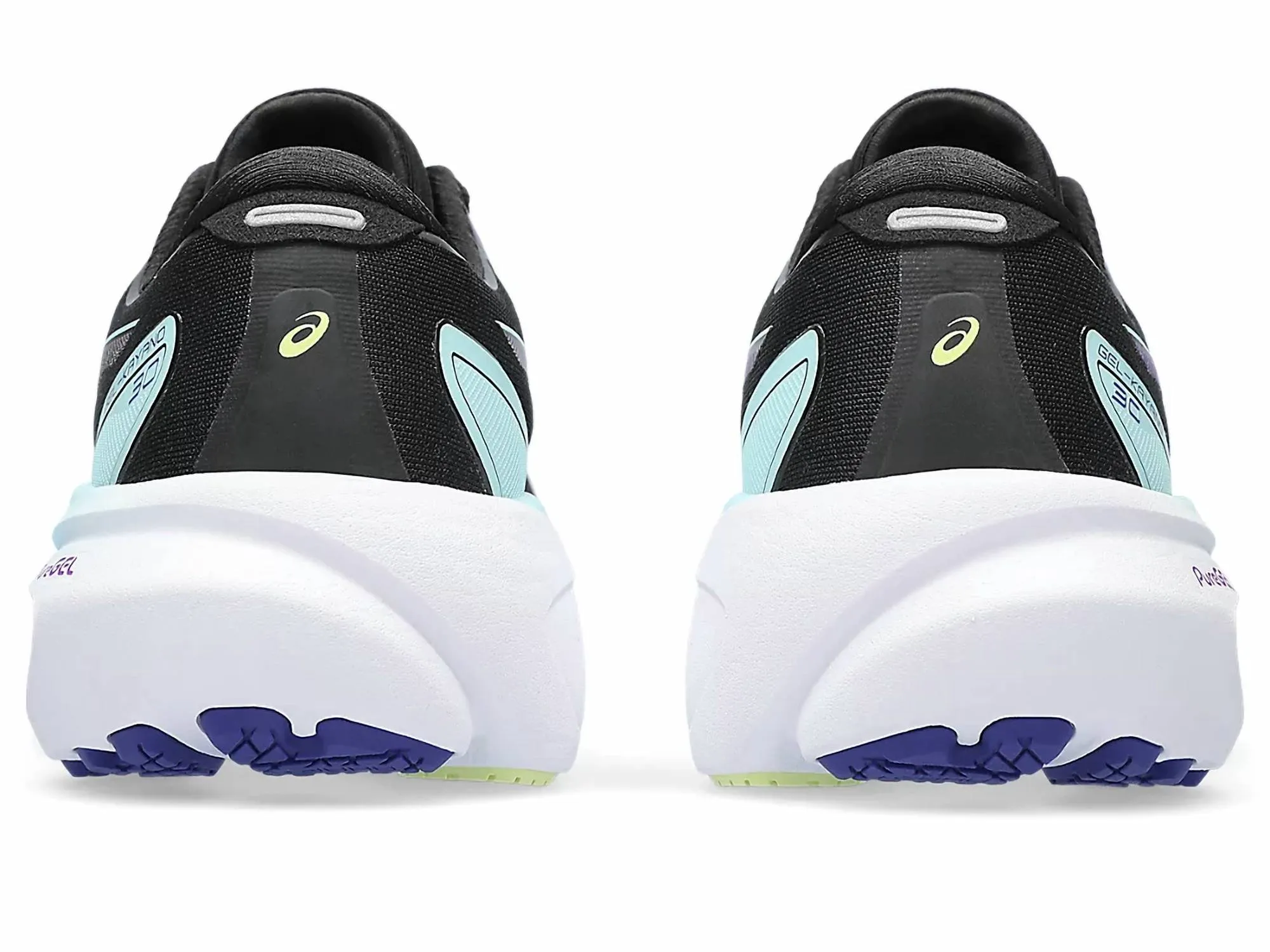 Women's Gel-Kayano 30 Running Shoes In Black/glow