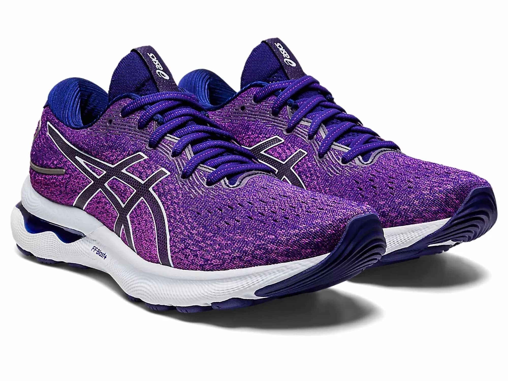WomenS Gel-Nimbus 24 Running Shoes In Orchid/soft Sky