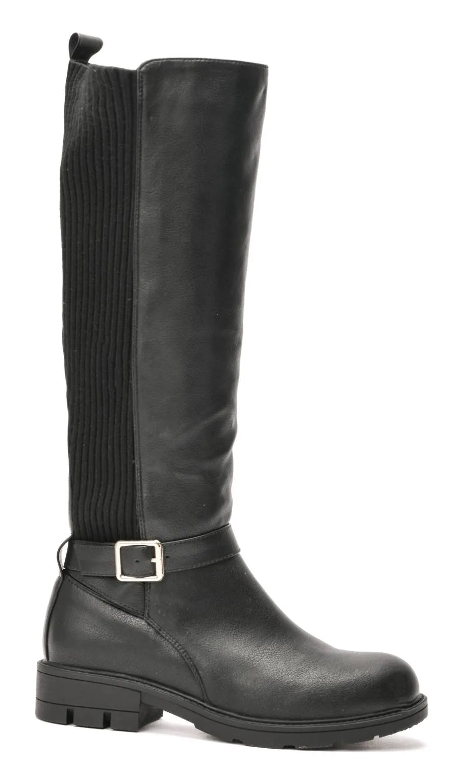 Women's Hay There Knee High Black Boot
