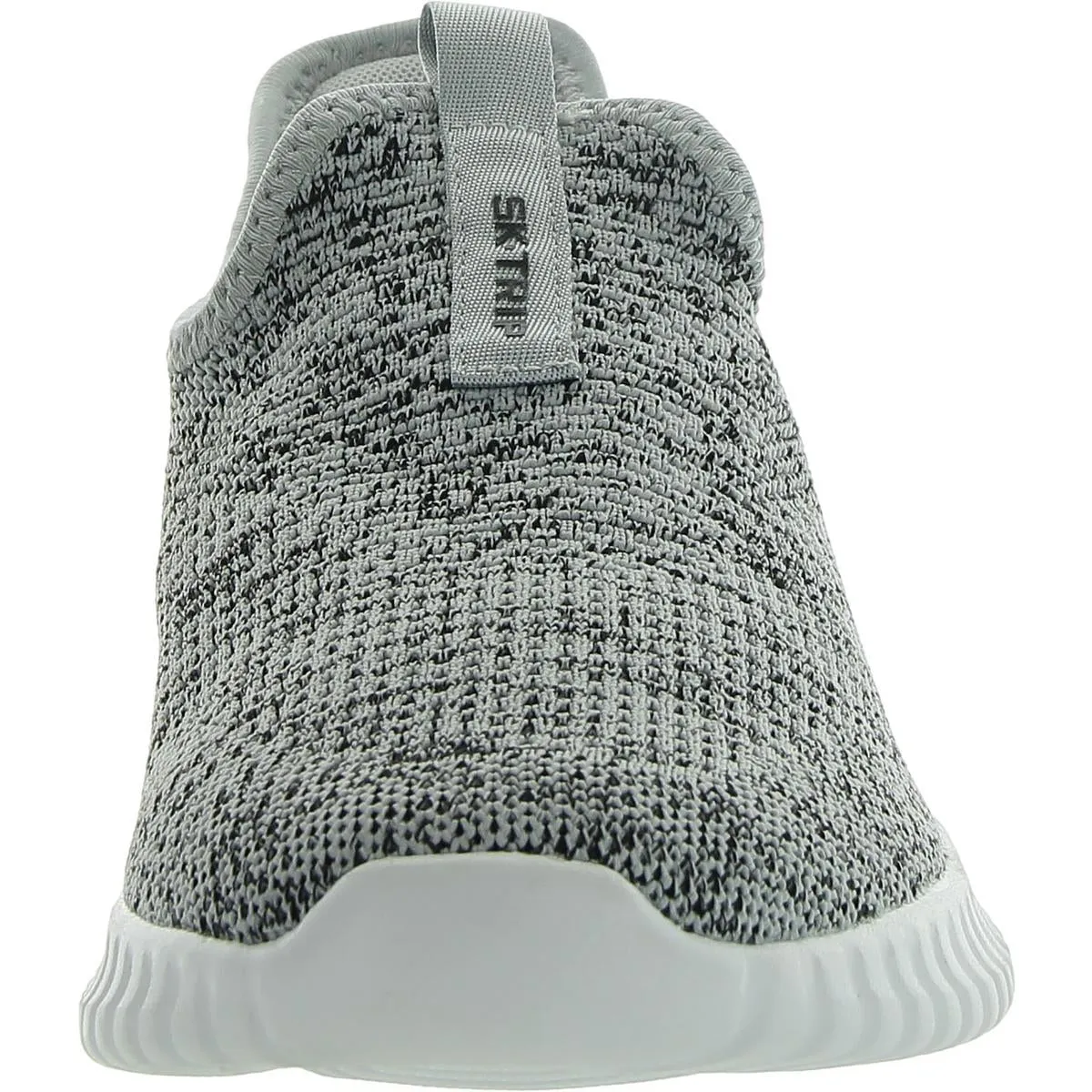 Womens Heather Slide On Slip-On Sneakers