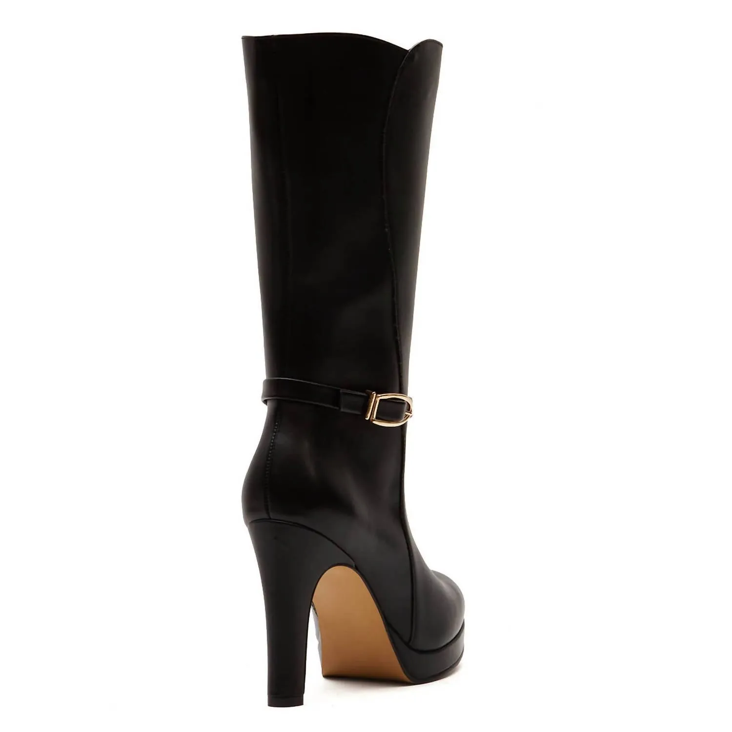 Women's High Heel Fashion Boots In Black