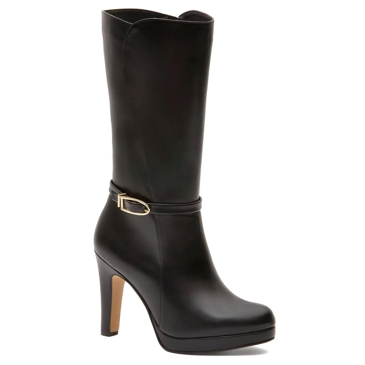 Women's High Heel Fashion Boots In Black
