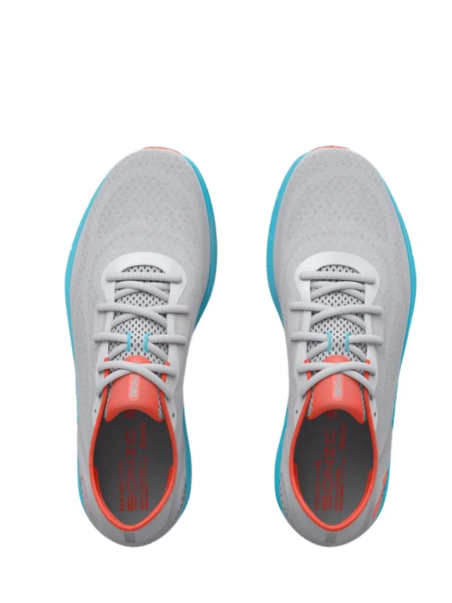 Women's Hov Sonic 5 Running Shoes - Medium Width In Grey,blue