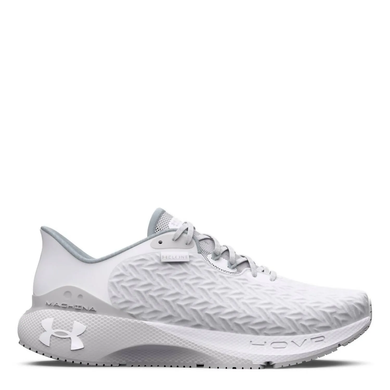 Women's Hovr Machina 3 Running Shoes - Medium Width In White,grey